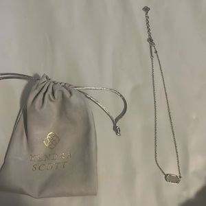 silver kendra scott necklace